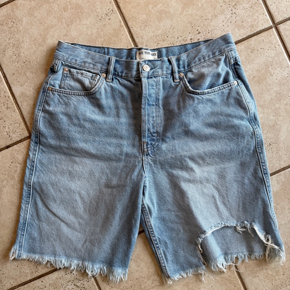 Free People Denim Shorts
